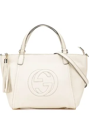 Gucci Pre-owned, Kobieta, Beżowy, ONE SIZE, Skóra, Pre-owned Leather gucci-bags