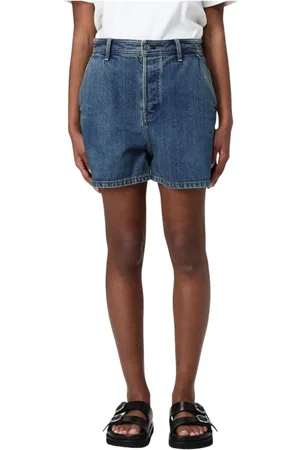 Jil Sander Szorty, Kobieta, Niebieski, W26, Klasyczne Dżinsowe Spodenki Relaxed Fit