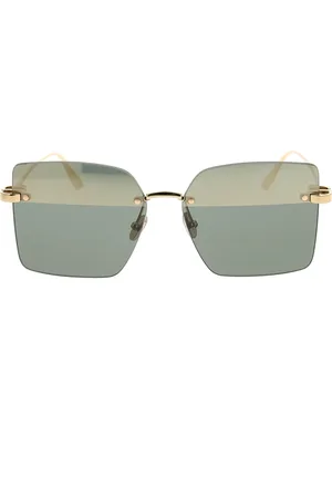 Dior Akcesoria, Kobieta, Żółty, ONE SIZE, Stylowe okulary przeciwsłoneczne dla modnych stylizacji