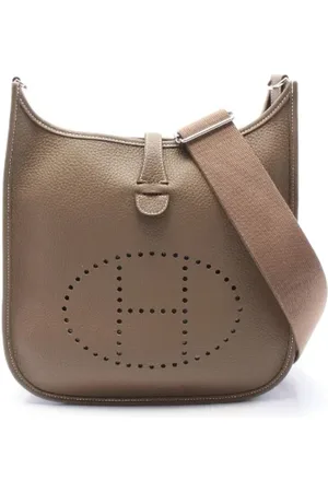Hermès Pre-owned, Kobieta, brązowy, ONE SIZE, Skóra, Pre-owned skórzane torby na ramię