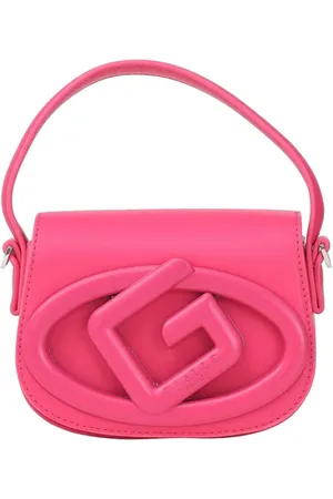 GAËLLE Torebki, Kobieta, Różowy, ONE SIZE, Fioletowa torba na ramię z logo 3D