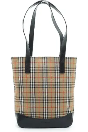 Burberry Pre-owned, Kobieta, Beżowy, ONE SIZE, Skóra, Pre-owned Skórzane torebki