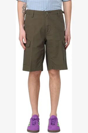 Carhartt Szorty, Mężczyzna, Zielony, W28, Stylowe Cargo Shorts dla Mężczyzn