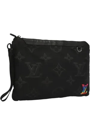 LOUIS VUITTON Pre-owned, Kobieta, Czarny, ONE SIZE, Nylon, Pre-owned Nylon clutches