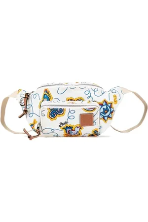 Loewe Pre-owned, Kobieta, Biały, ONE SIZE, Pre-owned Canvas crossbody-bags