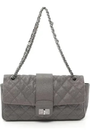 CHANEL Pre-owned, Kobieta, Szary, ONE SIZE, Skóra, Pre-owned Leather crossbody-bags