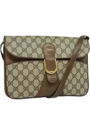Gucci Pre-owned, Kobieta, Beżowy, ONE SIZE, Skóra, Pre-owned Leather gucci-bags
