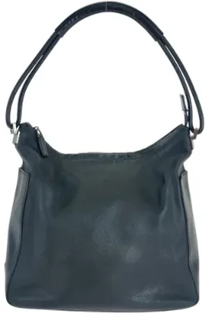 Gucci Pre-owned, Kobieta, Czarny, ONE SIZE, Skóra, Pre-owned skórzane torby na ramię