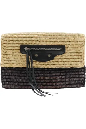 Balenciaga Pre-owned, Kobieta, Beżowy, ONE SIZE, Skóra, Pre-owned Fabric clutches