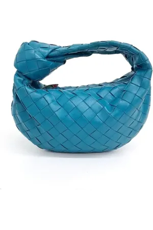 Bottega Veneta Pre-owned, Kobieta, Niebieski, ONE SIZE, Pre-owned Skórzane torebki