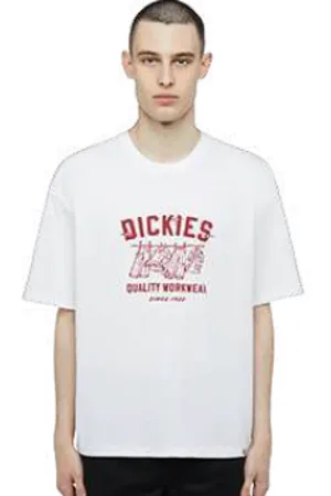Dickies Koszulki, Mężczyzna, Biały, XL, Białe T-shirty i Pola