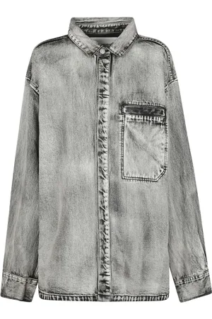 Entire Studios Koszule, Mężczyzna, Czarny, M, Denim, Herculean Casual Koszula