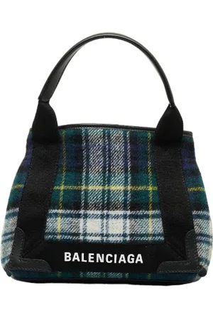 Balenciaga Pre-owned, Kobieta, Wielobarwność, ONE SIZE, Len, Pre-owned Leather balenciaga-bags