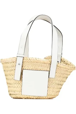 Loewe Pre-owned, Kobieta, Beżowy, ONE SIZE, Skóra, Pre-owned Skórzane torebki
