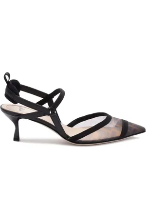 Fendi Buty, Kobieta, brązowy, 36 EU, Tabacco Kitten Rete Stylowy Model