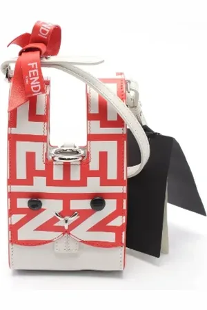 Fendi Pre-owned, Kobieta, Wielobarwność, ONE SIZE, Skóra, Pre-owned Skórzane torebki