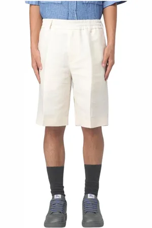 Burberry Szorty, Mężczyzna, Biały, S, Perłowe Casual Shorts