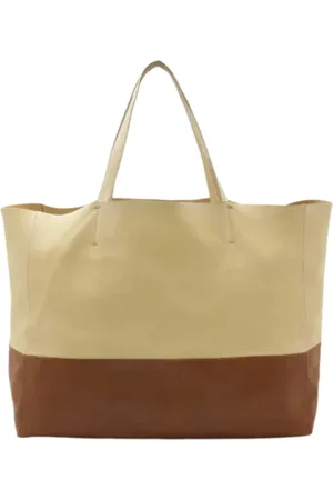Céline Pre-owned, Kobieta, Beżowy, ONE SIZE, Skóra, Pre-owned Leather totes