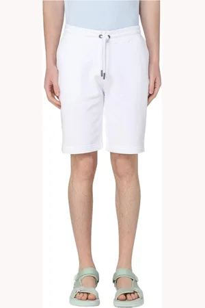 K-Way Szorty, Mężczyzna, Biały, S, Białe Szorty Casual Wygodne Stylowe