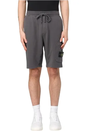 Stone Island Szorty, Mężczyzna, Szary, S, Szorty Cargo w Szarym