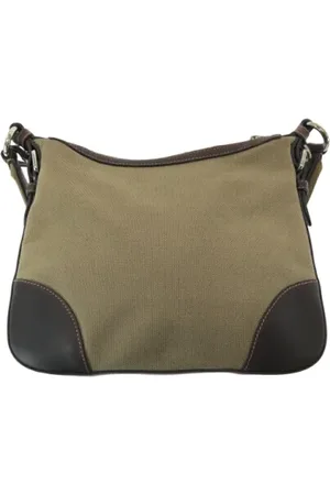 Prada Pre-owned, Kobieta, brązowy, ONE SIZE, Pre-owned Canvas crossbody-bags
