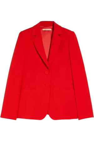 pennyblack Kurtki, Kobieta, Czerwony, L, Marynarka Slim Fit Agnese Kolor Homara