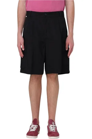 Carhartt Szorty, Mężczyzna, Czarny, W28, Spodnie Cargo w Luźnym Stylu