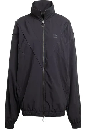 adidas Kurtki, Kobieta, Czarny, S, Poliester, Funkcjonalna i stylowa bluza w czarnym kolorze