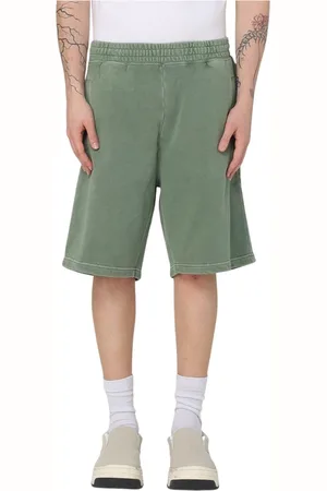 Carhartt Szorty, Mężczyzna, Zielony, M, Szara Bluza Relaksujący Krój