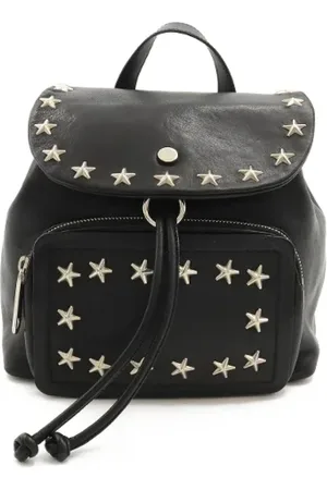 Jimmy Choo Pre-owned, Kobieta, Czarny, ONE SIZE, Skóra, Pre-owned Leather backpacks