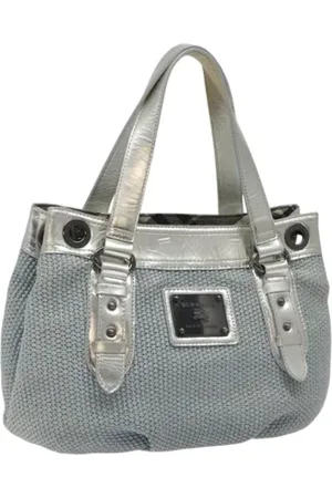 Burberry Pre-owned, Kobieta, Niebieski, ONE SIZE, Skóra, Pre-owned Fabric handbags