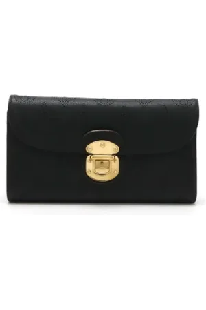 LOUIS VUITTON Pre-owned, Kobieta, Czarny, ONE SIZE, Skóra, Pre-owned skórzane portfele