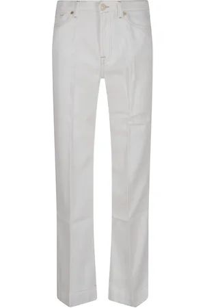 7 for all Mankind Jeansy, Kobieta, Biały, W24, Modern Dojo Tailorless Jeansy