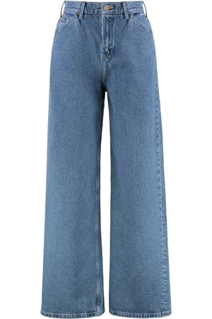 Tommy Hilfiger Jeansy, Kobieta, Niebieski, XS, Jeansyy z prostą nogawką i kontrastowym szyciem