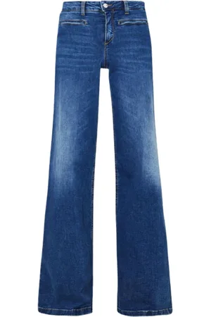 Liu Jo Jeansy, Kobieta, Niebieski, W26, Denim, Dżinsy z rozszerzaną nogawką