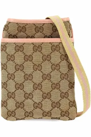 Gucci Pre-owned, Kobieta, Beżowy, ONE SIZE, Skóra, Pre-owned Leather gucci-bags