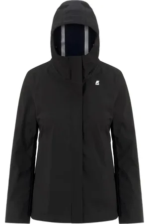 K-Way Kurtki, Kobieta, Czarny, S, Nylon, Madlaine Bonded Jacket