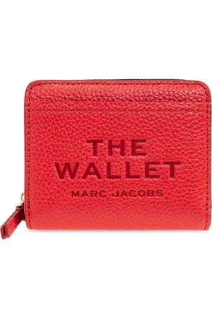 Marc Jacobs Akcesoria, Kobieta, Czerwony, ONE SIZE, Portfel `The Marc Mini`