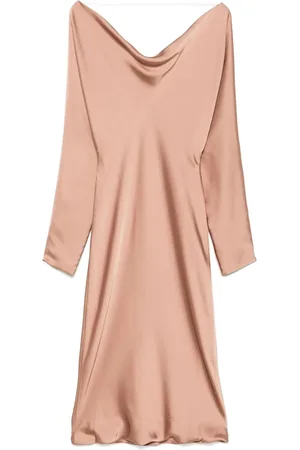 Norma Kamali Sukienki, Kobieta, Beżowy, M, Sukienka Dolman Maria