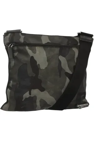 Prada Pre-owned, Kobieta, Zielony, ONE SIZE, Nylon, Pre-owned Nylon prada-bags
