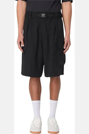 Y-3 Szorty, Mężczyzna, Czarny, L, Nylon, Czarne Szorty Cargo Stylowe Uniwersalne Nowoczesne