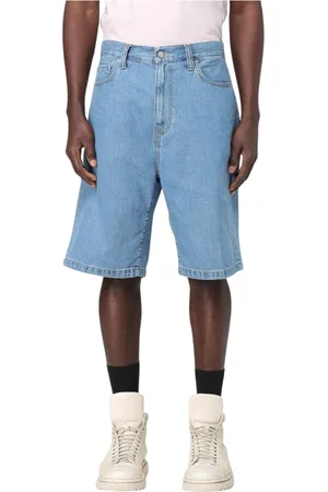Carhartt Szorty, Mężczyzna, Niebieski, W31, Denim, Niebieskie Szorty Dżinsowe Stylowe i Funkcjonalne