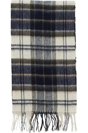 Barbour Akcesoria, Kobieta, Wielobarwność, ONE SIZE, Kaszmir, Kaszmirowy szal w kratę z wełny jagnięcej
