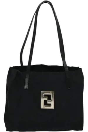 Fendi Pre-owned, Kobieta, Czarny, ONE SIZE, Pre-owned Canvas handbags
