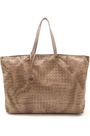 Bottega Veneta Pre-owned, Kobieta, Różowy, ONE SIZE, Skóra, Pre-owned skórzane torby na ramię