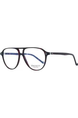 Hackett Akcesoria, Mężczyzna, brązowy, ONE SIZE, Brązowe Okulary Optyczne Mężczyźni Styl Awiatorem