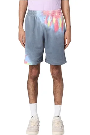 Msgm Szorty, Mężczyzna, Wielobarwność, M, Wielokolorowe Casual Style Szorty