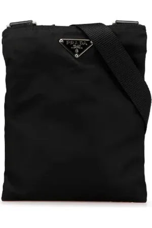 Prada Pre-owned, Kobieta, Czarny, ONE SIZE, Nylon, Pre-owned Canvas prada-bags