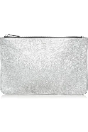 Fendi Pre-owned, Kobieta, Szary, ONE SIZE, Skóra, Pre-owned Leather clutches