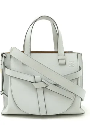 Loewe Pre-owned, Kobieta, Niebieski, ONE SIZE, Skóra, Pre-owned skórzane torby na ramię